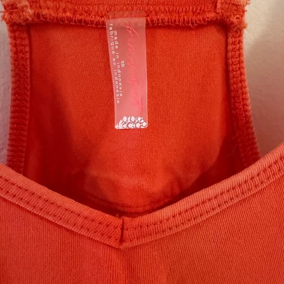 NWT FP Movement Hot Shot Onesie - Vintage Red - Picture 9 of 9